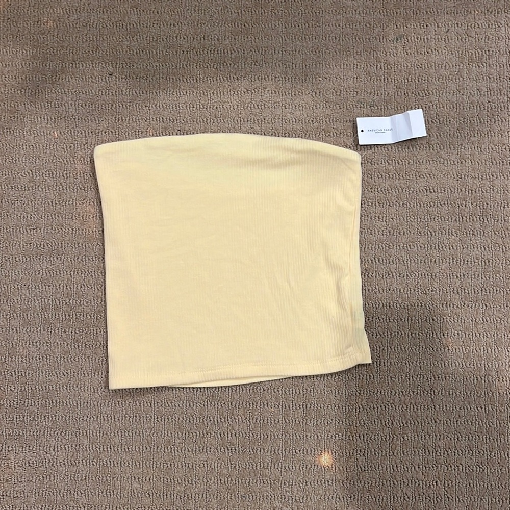 American Eagle Tube Top Yellow